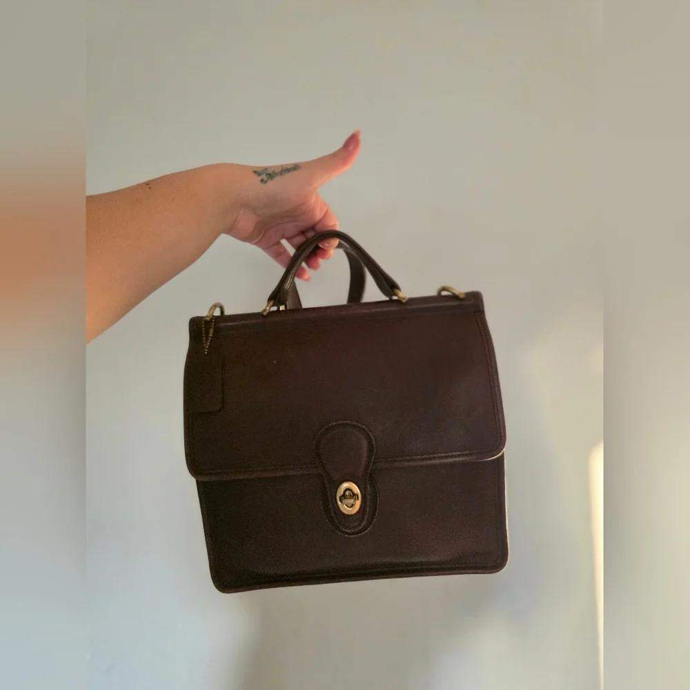Coach Bag Willis British Tan - Picture 2 of 9